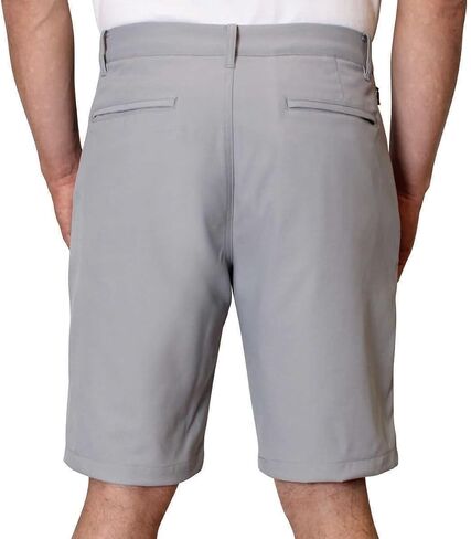 KIRKLAND Signature Men's Moisture Wicking Stretch Performance Short with Comfort Waistband (US, Numeric, 34, Regular, Regular, Gray) in Kuwait