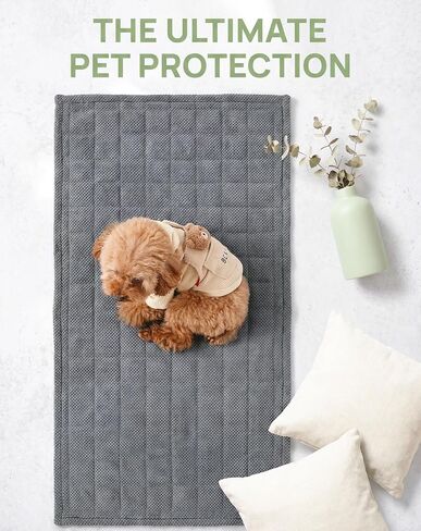 Couch Cover for Sofa and Dogs, Washable Waterproof Sofa Cover, Pet Couch Protector with Non Slip for 3 Cushion Couch Pet Friendly Furniture Cover(Dark Grey,27.6" x 83"/70 x 210cm) in Saudi Arabia