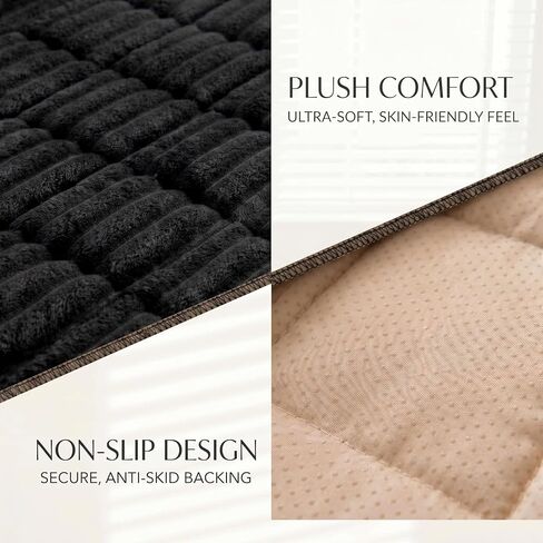 Toucans Couch Covers for Pets, Washable, Non Slip Plush Sofa Protectors, Fuzzy Pet Couch Covers, Pet Friendly (Grey, 27.6" x 82.7") in Saudi Arabia