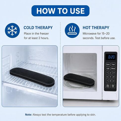 MR.ICE Neck Ice Pack Wrap for Tonsillectomy Recovery – Flexible Gel Cold Compress for Sore Throat, Thyroid Surgery & Neck Pain Relief, 38×10cm with Adjustable 40cm Strap, Reusable Hot & Cold Therapy in Saudi Arabia