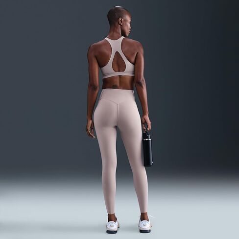 Nike Universa Women's High-Waisted 7/8 Leggings with No Front Seam (Malt/Mink Brown/Moon Particle) in Kuwait