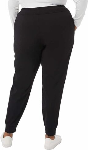 بنطال رياضي 32 ديغريز هيت بجيب جانبي للسيدات (أسود، 3X-Large) in Kuwait