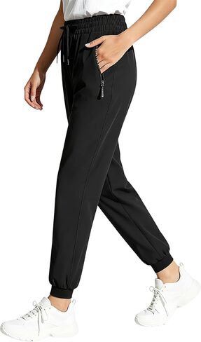 Jeeeun Women's Stretch Active Comfy Quick Dry Travel Pants with Pockets in Saudi Arabia