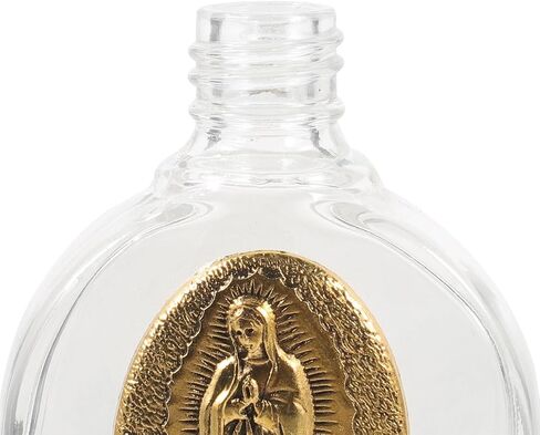 VILLCASE 2pcs Glass Holy Water Bottle, Decorative Bottles Holy Water Container, Religious Empty Oil Containers for Catholic Christian Party Church in Kuwait