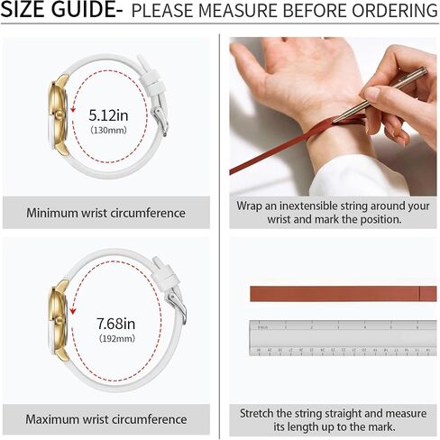 Letoff Women's Watch White&Black Silicone Strap, Minimalist Design, Lightweight Fashion Statement Timepiece Water Resistant 100ft in Saudi Arabia