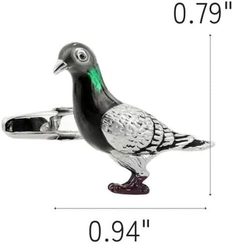 Dove Pigeon cufflinks in Saudi Arabia