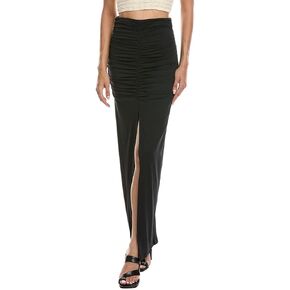 Susana Monaco Womens Gathered Skirt, M/6, Black in Saudi Arabia