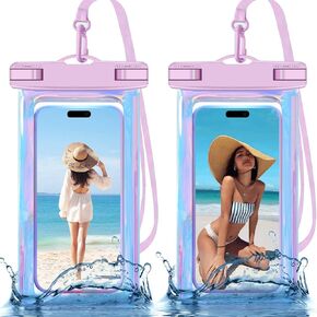 Famoby 4 Packs Waterproof Pouch with Waist Strap Dry Bag for Swimming Boating Snorkeling Kayaking Water Park Outdoor Beach Sport in Saudi Arabia