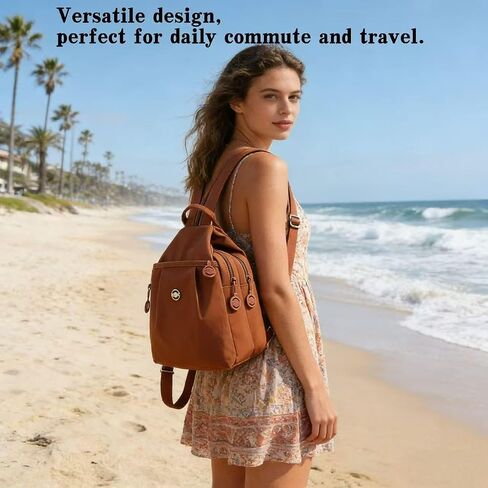 3 in 1 Tote Bag for Women – Waterproof Convertible Backpack, Multi-Compartment Oxford Anti-Theft Commuter Bag for Travel, Work & Daily Use (Black) in Kuwait