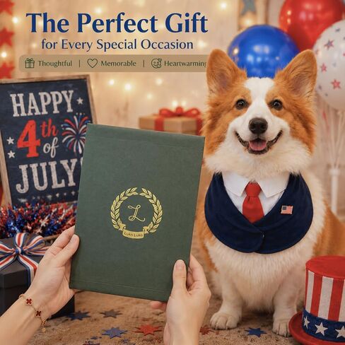 Presidential Dog Bandana Costume for Independence Day & 4th of July, Patriotic USA Pet Outfit with Red Tie & Blue Polka Dot Bow Tie, BBQ Party Photo Costume (Red, X-Small) in Kuwait