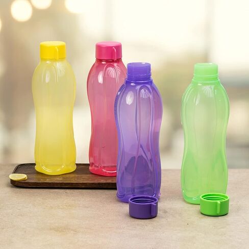 Tupperware Aquasafe 1l Bottle 4pc in Kuwait