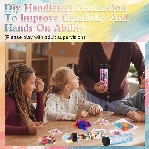 24 Pcs Sensory Bottles Kits for Kids 13.5oz 400 ml Leakproof Clear Plastic Containers with Lids Sequins Accessories Reusable Empty Water Bottles for Crafts Classroom Handmade Party Supply in Kuwait