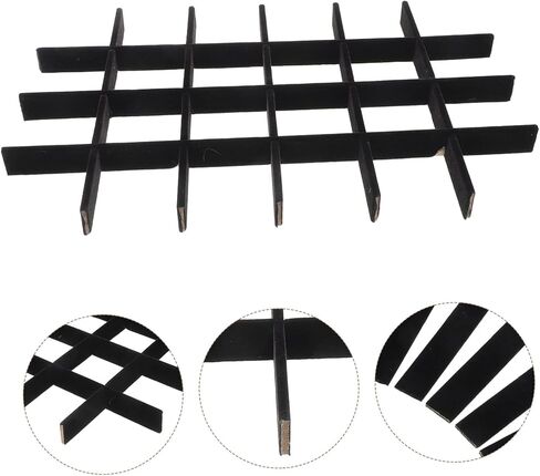 Jewelry Tray Organizer Divider Set 13.18Inch Adjustable Insert for Jewelry Boxes and Display Cases Soft Lining Strip for Efficient Storage and Protection in Kuwait