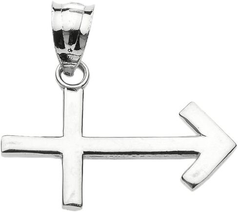 Astrology Jewelry .925 Sterling Silver Sagittarius Zodiac Astrological Sign Charm Personalized Pendant in Saudi Arabia