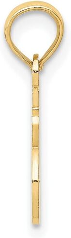 10K Yellow Gold #1 Sister Pendant in Kuwait
