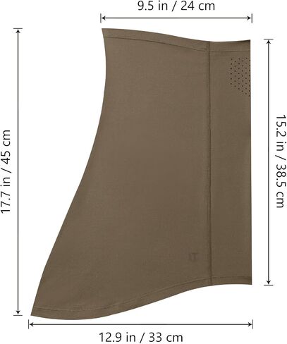 UPF 50+ Tactical Balaclava Neck Gaiter UV Sun Scarf Face Mask for Men Women Hunting Shooting Outdoor in Saudi Arabia