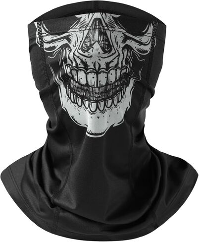 UPF 50+ Tactical Balaclava Neck Gaiter UV Sun Scarf Face Mask for Men Women Hunting Shooting Outdoor in Saudi Arabia