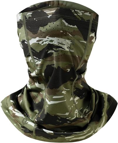 UPF 50+ Tactical Balaclava Neck Gaiter UV Sun Scarf Face Mask for Men Women Hunting Shooting Outdoor in Saudi Arabia