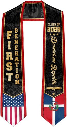 First Generation Graduation Stole Class of 2026 Graduation Sash for College High School University Graduates in Saudi Arabia