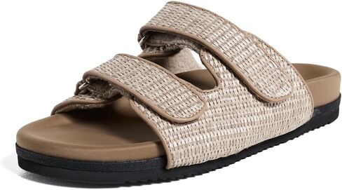 R0AM Women's The Double Slider Sandals in Saudi Arabia