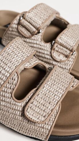 R0AM Women's The Double Slider Sandals in Saudi Arabia