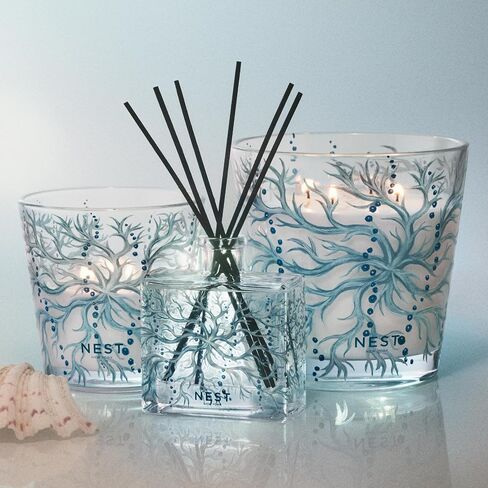 NEST New York Scented Decorative Reed Diffuser, Ocean Mist & Sea Salt - 5.9 oz in Saudi Arabia