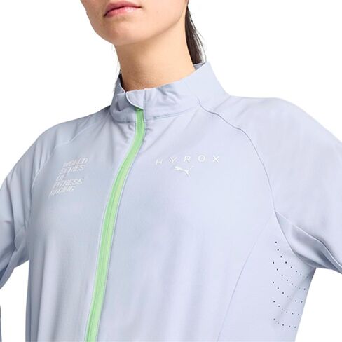 PUMA Womens X Hyrox Ultraweave Jacket Athletic Outerwear Casual - Blue in Kuwait