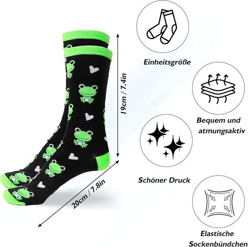 Frog Gifts for Women and Girls Cute Funny Frog Lovers Themed Accessories Socks Presents Christmas Birthday Stocking Stuffers Easter White Elephant Galentines Thank You Valentines Gifts in Kuwait