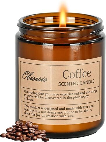 Coffee-Scented Candles,Aromatherapy Candels,Home Fragrance Candes,Soy Wax Candle Gifts-Perfect For Living Room And Bedroom.They Soothe The Mind And Freshen The Air—Making Them An Excellent Gift Choice in Saudi Arabia