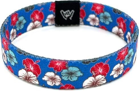Hang Loose Bands - Coastal Mahalo Bracelet - Small 6.5 Length for Men, Women and Teens - Reversible Elastic Wristband Boho Surf Style Unisex in Saudi Arabia