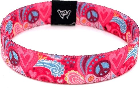 Hang Loose Bands - Coastal Surfer Beach Bracelet for Men, Women & Teens - Comfy Summer - Boho Reversible Wristband - Hippie Chick | Small: 6.5" (most common fitting size) in Saudi Arabia