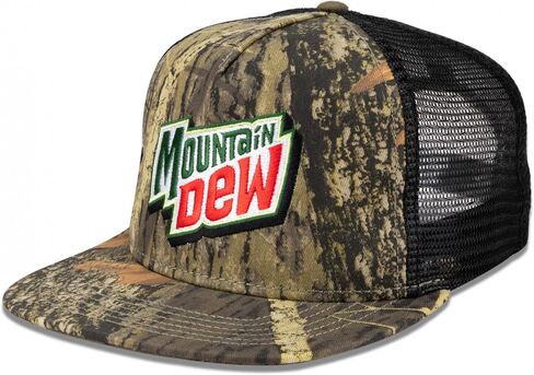 Mountain Dew Camo Flat Bill Adjustable Hat in Saudi Arabia