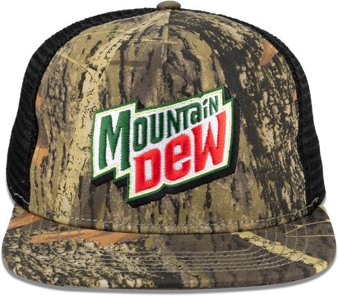 Mountain Dew Camo Flat Bill Adjustable Hat in Saudi Arabia