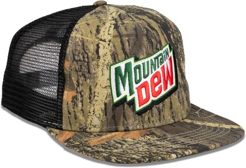Mountain Dew Camo Flat Bill Adjustable Hat in Saudi Arabia