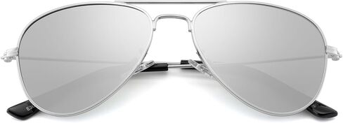 Kids Aviator Sunglasses, Polarized UV400 Protection Classic Pilot Shades for Boys Girls in Saudi Arabia