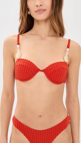 Palmacea Women's Perla Top Shell Red in Saudi Arabia