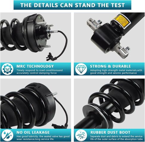1643206013 Front Shock Absorber Air Suspension Struts with ADS Compatible with Mercedes Benz W164 X164 ML-Class 2005-2011 GL-Class 2007-2012(Single) in Saudi Arabia