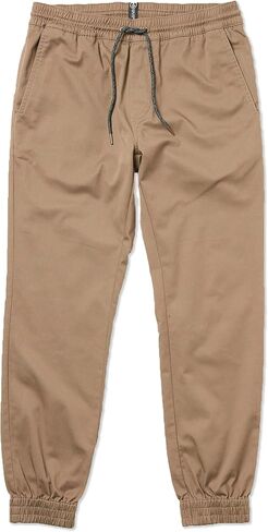 بنطال Frickin Slim Jogger للرجال من Volcom باللون الكاكي in Kuwait