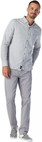 Mavi Men's Zach Regular Rise Straight Leg Pants, Graphite Twill, 38 x 36 in Kuwait