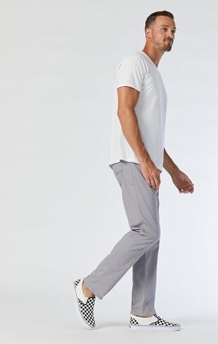 Mavi Men's Zach Regular Rise Straight Leg Pants, Graphite Twill, 38 x 36 in Kuwait