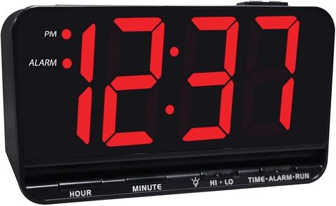 Jumbo Display Digital Alarm Clock with 3-inch LED in Kuwait