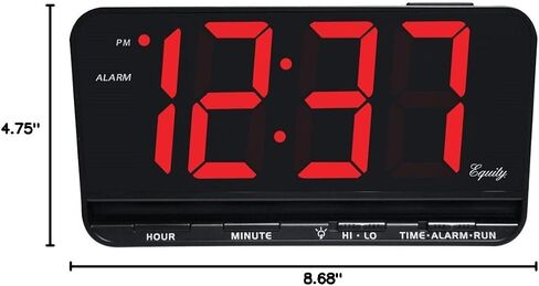 Jumbo Display Digital Alarm Clock with 3-inch LED in Kuwait