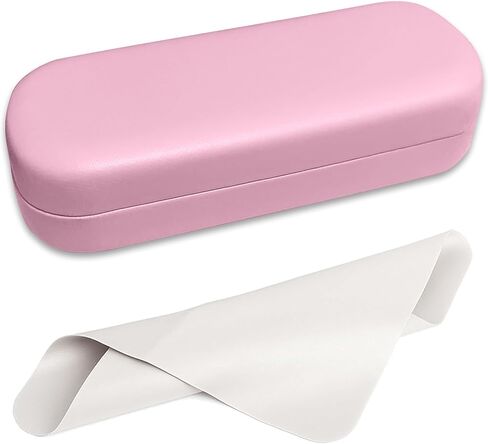 Glasses Case Large Hard Shell Eyeglasses Case PU Leather Protective for Sunglasses Eyeglasses in Saudi Arabia