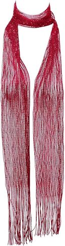 Sequin Skinny Scarf for Women, 76.8'' Scarves for Women Lightweight Thin Womens Scarves for Evening Party Daily Prom in Kuwait