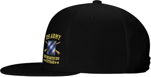 3rd Infantry Division 3rd Id Veteran Classic Adjustable Baseball Cap for Men Women Outdoor Sports Travel Trucker Hats2 Black in Kuwait