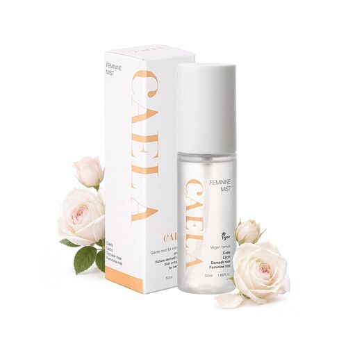CAELA Feminine Spray, pH-Balanced Care for Intimate Area, Odor Control, Daily Freshness & Hydration, Triple Lactobacillus Ferment Complex, Travel Essential for Women, Gym & Daily Care, 1.69 Fl Oz in Saudi Arabia