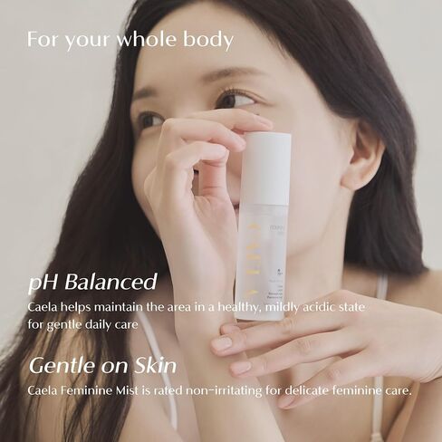 CAELA Feminine Spray, pH-Balanced Care for Intimate Area, Odor Control, Daily Freshness & Hydration, Triple Lactobacillus Ferment Complex, Travel Essential for Women, Gym & Daily Care, 1.69 Fl Oz in Saudi Arabia
