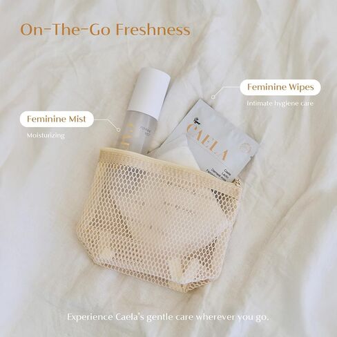 CAELA Feminine Spray, pH-Balanced Care for Intimate Area, Odor Control, Daily Freshness & Hydration, Triple Lactobacillus Ferment Complex, Travel Essential for Women, Gym & Daily Care, 1.69 Fl Oz in Saudi Arabia