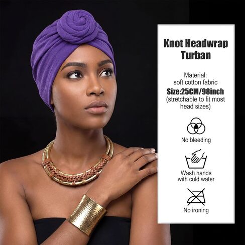 8 Pcs Women Turban African Pre Tied Bonnet Hairwrap Flower Knot Bonnet Beanie Cap Turban Head Wraps Headband Hat, Stretch Turbans Caps for Chemo Hair Loss, Head Scarf Beanie in 8 Colors in Saudi Arabia