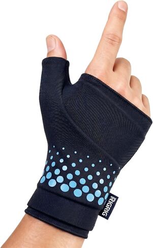 Thumb Wrist Ice Pack Wrap, Reusable Thickened Gel Pad with Long-Lasting Hot Cold Therapy for Carpal Tunnel Relief, Arthritis Pain, Post-Workout, Post-Surgery & Computer Overuse Recovery, Blue, S/M in Saudi Arabia